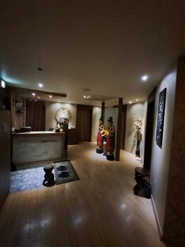 로얄타이마사지 - 장평동 인근 태국마사지 전문 마사지 매장 전경