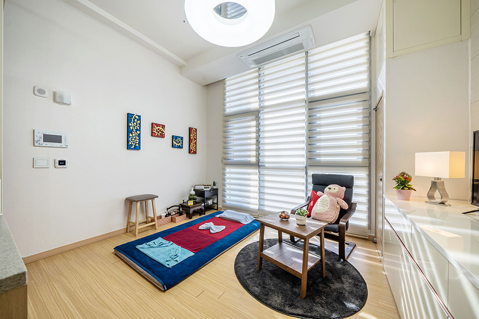 태국마사지 서비스가 제공되는 삼산동 에버타이 매장 내부 사진