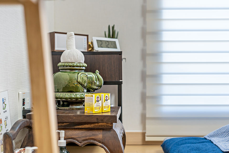 태국마사지 관리 전문 마사지 매장 에버타이 내부 공간