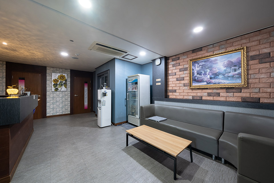 신상리 인근 태국관리사 마사지 전문 킹타이마사지의 아늑한 내부 시설 안내