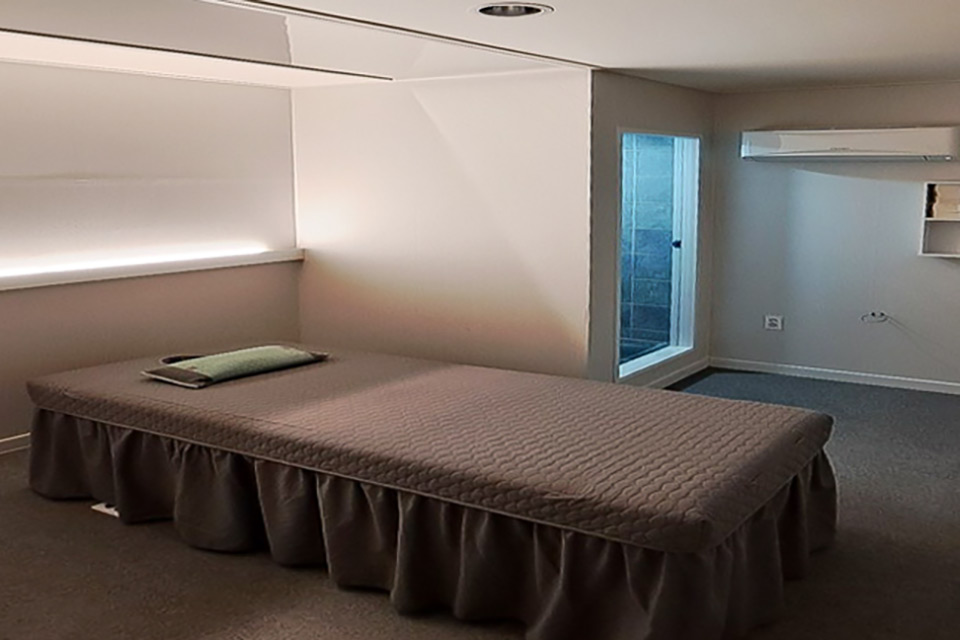 해운동 인근 태국관리사 마사지 전문 행복테라피의 아늑한 내부 시설 안내