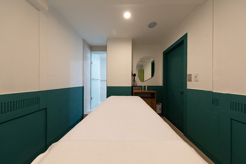 종합운동장역,삼전역,잠실새내역 주변 베트남관리 추천 매장 올뷰테라피의 전체적인 인테리어 모습