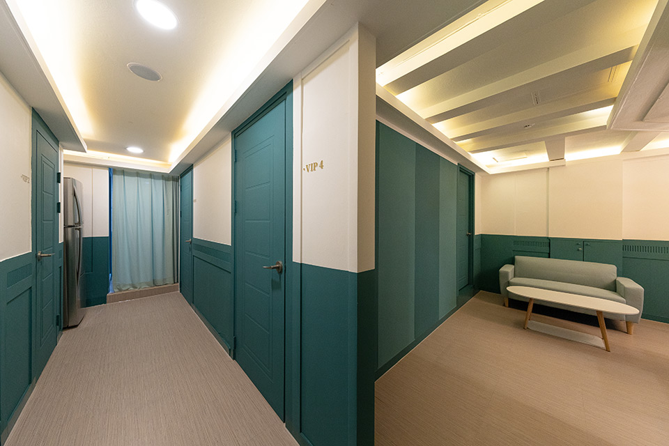 종합운동장역,삼전역,잠실새내역 인근 마사지 잘하는 곳 올뷰테라피 청결하게 관리된 내부 시설