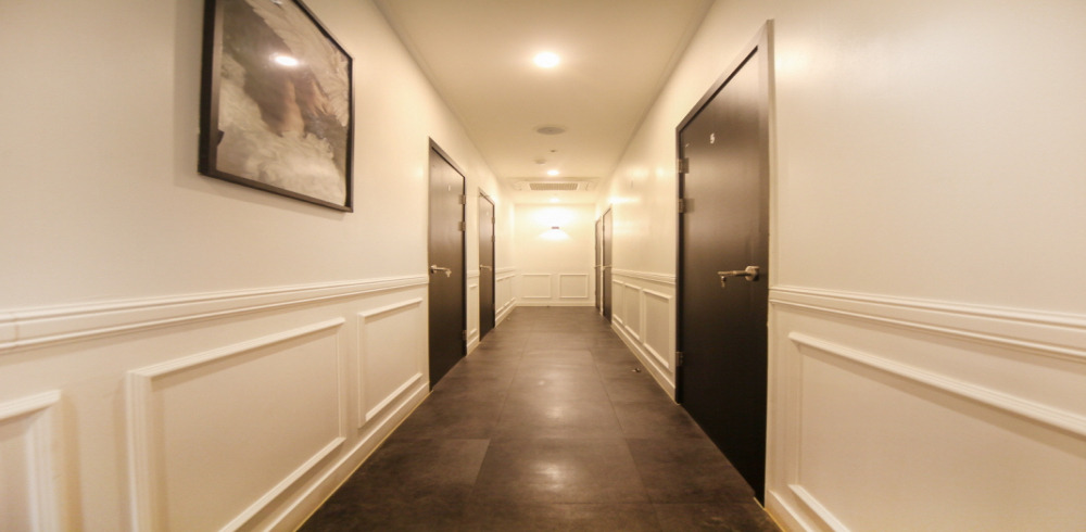 영통동 한국관리사 마사지샵 영테라피의 쾌적한 관리실 내부 모습