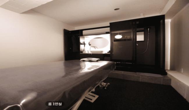 논현동 스웨디시 전문 설레아의 깔끔하고 정돈된 내부 전경