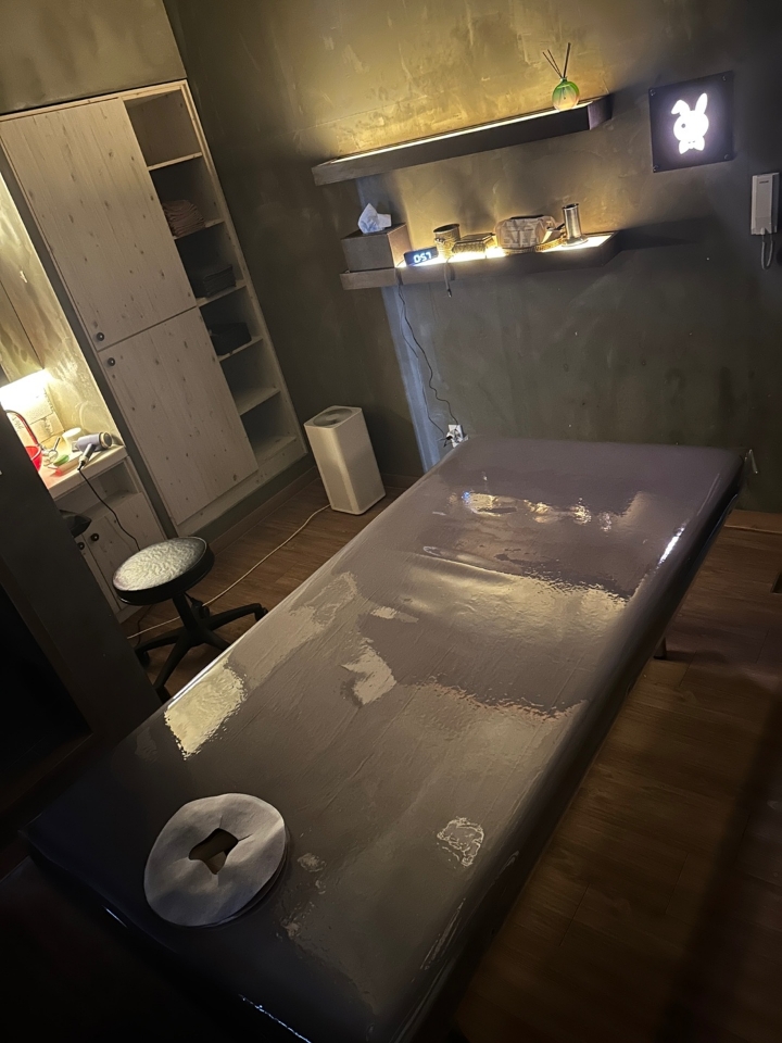 스웨디시 서비스가 제공되는 무실동 토끼스웨디시 매장 내부 사진