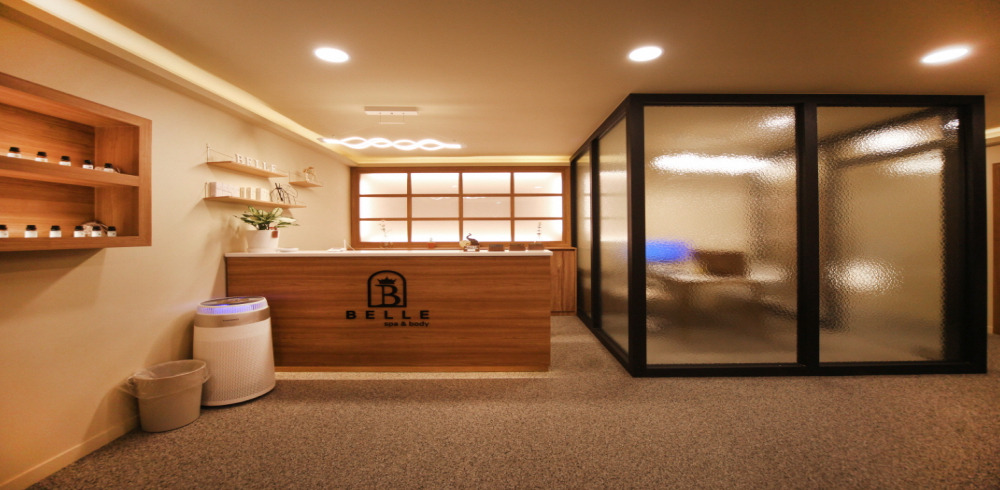 산곡동 에스테틱 전문 벨르스파앤바디의 아늑하고 프라이빗한 분위기