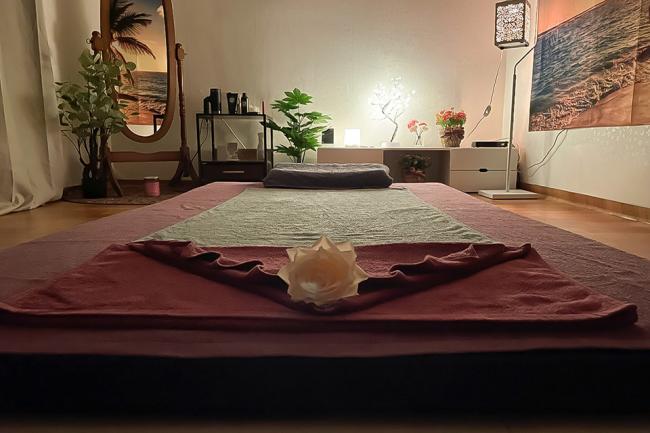 수원시청역,매탄권선역 주변 한국마사지 추천 매장 킹테라피의 전체적인 인테리어 모습