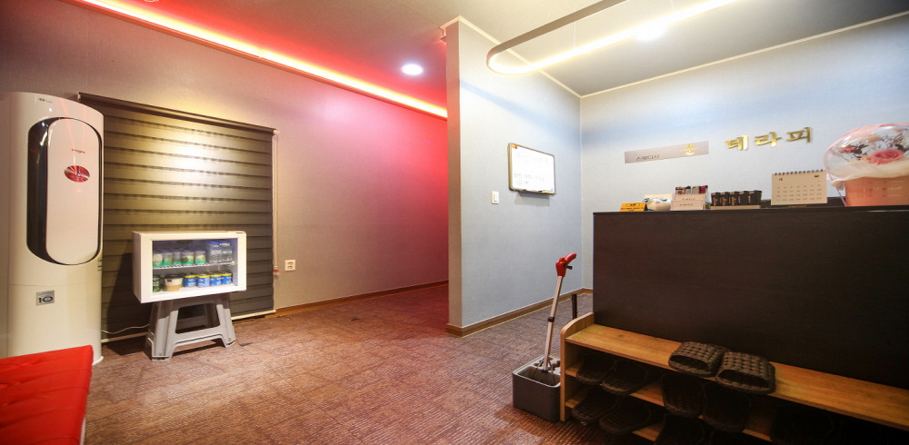 불당동 인근 스웨디시 서비스가 제공되는 준테라피의 전체 시설