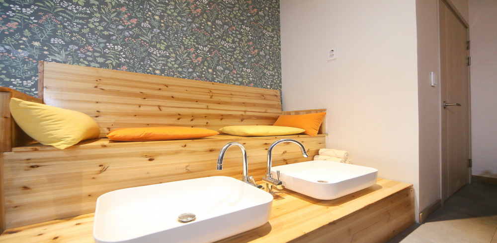 동삭동 인근 아로마, 건식/스포츠, 커플관리, 풋케어 서비스가 제공되는 동화바디케어의 전체 시설