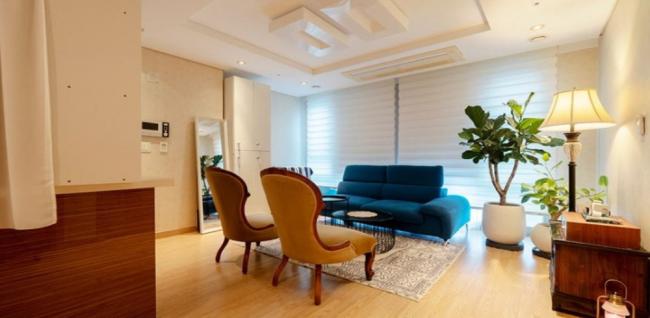 센텀시티역,벡스코역 주변 한국마사지 추천 매장 리셋아로마의 전체적인 인테리어 모습