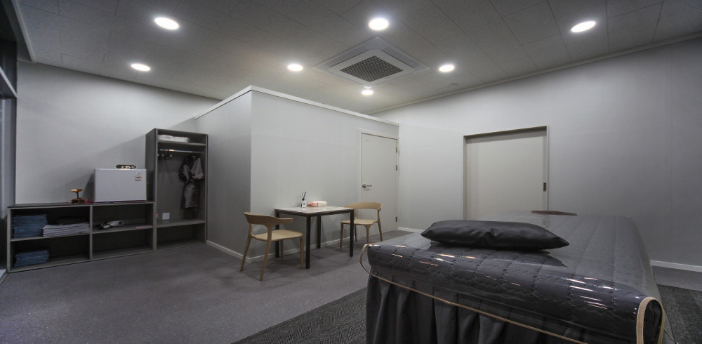 오천리 인근 한국관리사 마사지 전문 MJ스웨디시의 아늑한 내부 시설 안내