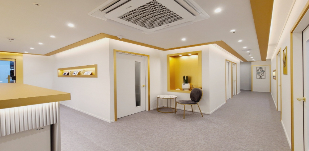 용암동 한국관리사 마사지샵 BMT테라피&스파의 쾌적한 관리실 내부 모습