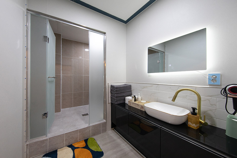 중국마사지 서비스가 제공되는 평택동 J로미마사지 매장 내부 사진