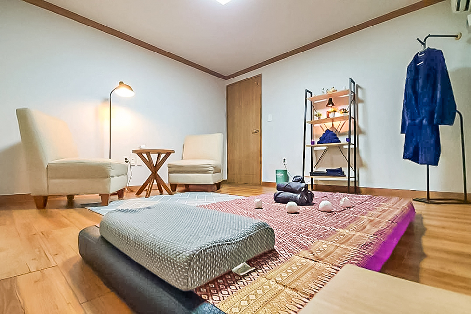 해피타이 - 진장동 인근 태국마사지 전문 마사지 매장 전경