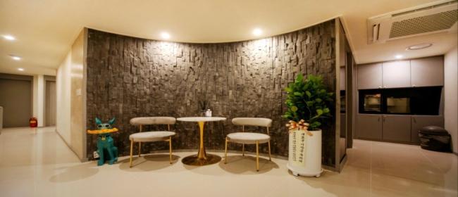 한티역,선릉역,삼성역,삼성중앙역,선정릉역 주변 한국마사지 추천 매장 까사의 전체적인 인테리어 모습