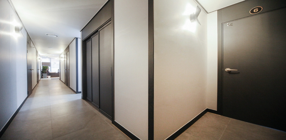 천송동 한국관리사 마사지샵 블링스웨디시의 쾌적한 관리실 내부 모습