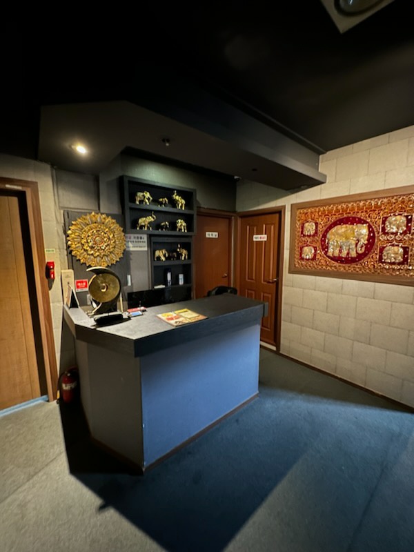 취타이 - 교동 인근 태국마사지 전문 마사지 매장 전경