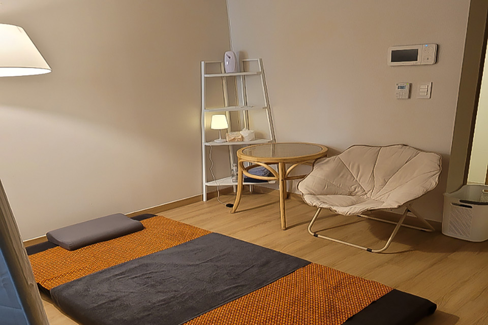 스웨디시 관리 전문 마사지 매장 꿍타이 내부 공간