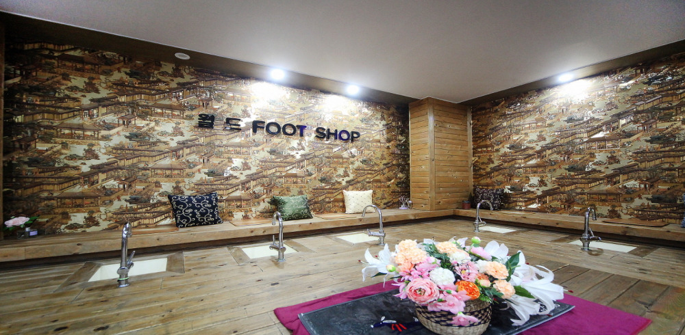 방학역,도봉역,수락산역 인근 마사지 잘하는 곳 월드풋샵 청결하게 관리된 내부 시설