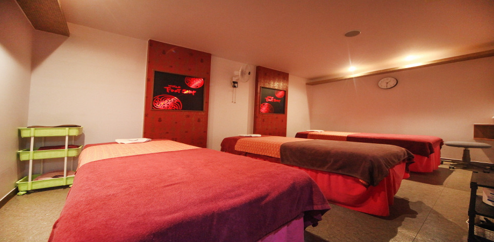 방학역,도봉역,수락산역 인근 아로마 서비스가 제공되는 월드풋샵의 전체 시설