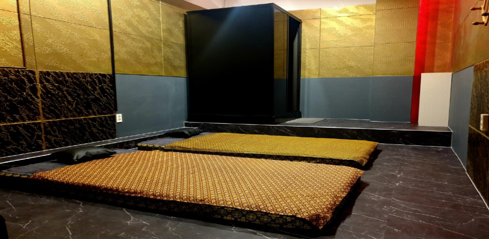 조례동 태국마사지 전문 킹테라피의 깔끔하고 정돈된 내부 전경