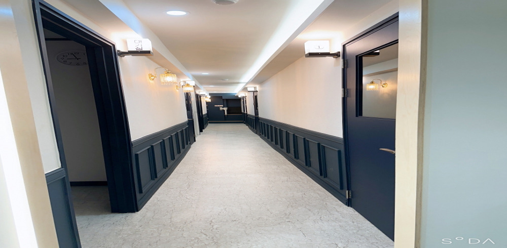 연동 태국관리사 마사지샵 JW아로마의 쾌적한 관리실 내부 모습