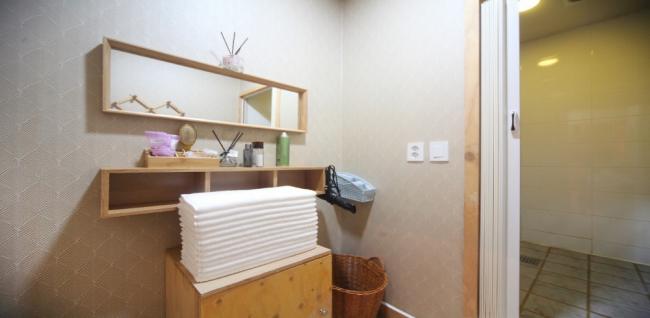 한국마사지 서비스가 제공되는 삼산동 가인마사지 매장 내부 사진