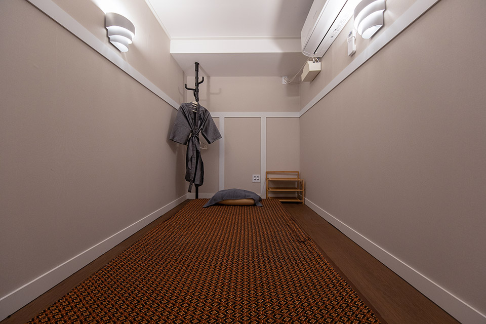 사당동 태국관리사 마사지샵 S테라피의 쾌적한 관리실 내부 모습