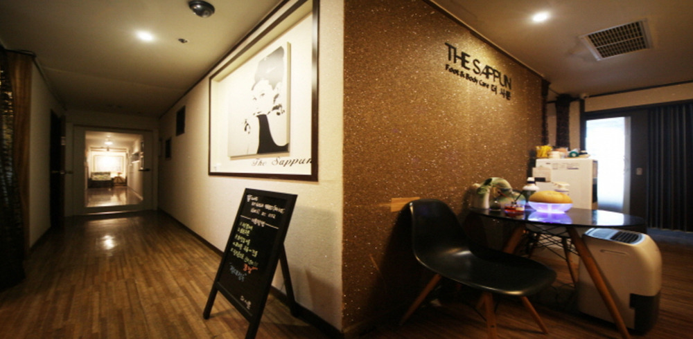 한국마사지 관리 전문 마사지 매장 안테라피 내부 공간