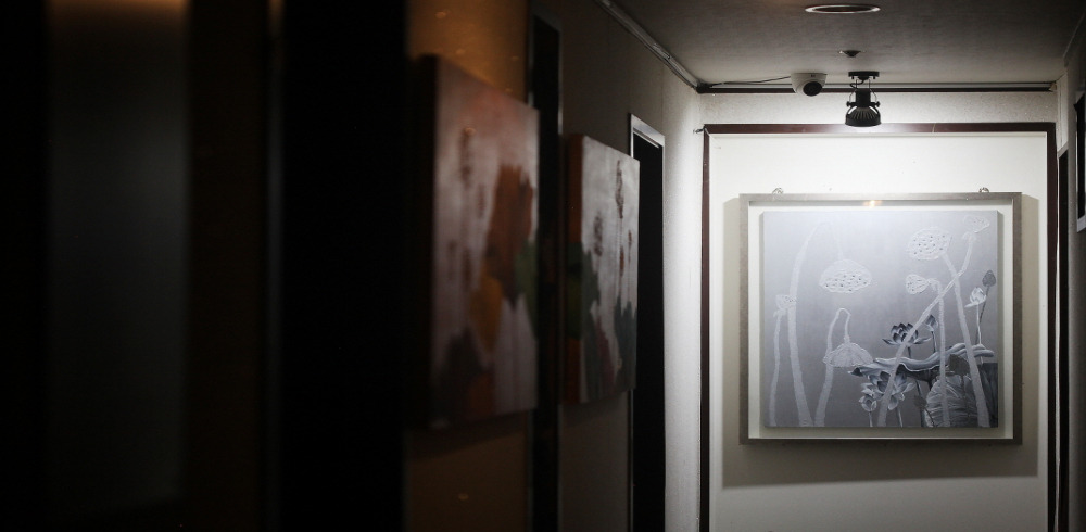 한국마사지 서비스가 제공되는 호계동 안테라피 매장 내부 사진