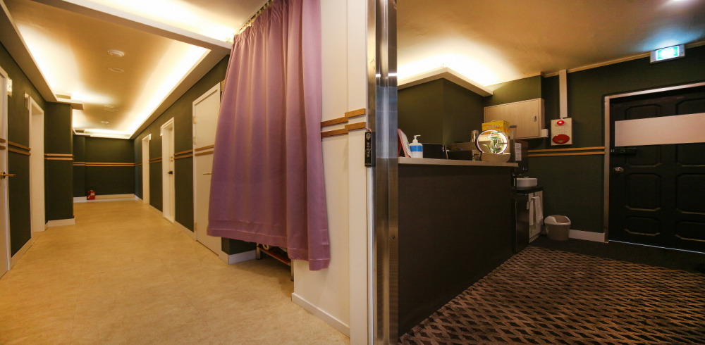 퇴계원역 인근 스웨디시 서비스가 제공되는 H스웨디시의 전체 시설