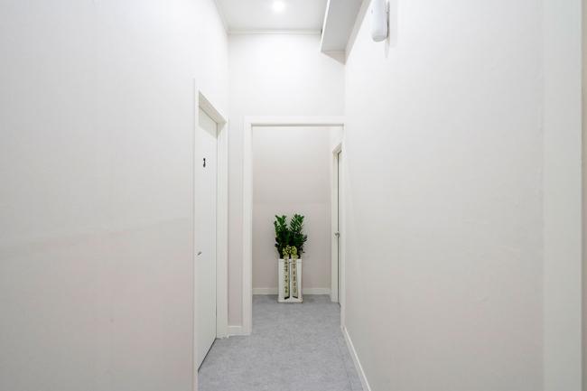 장항동 중국마사지 전문 W테라피의 깔끔하고 정돈된 내부 전경