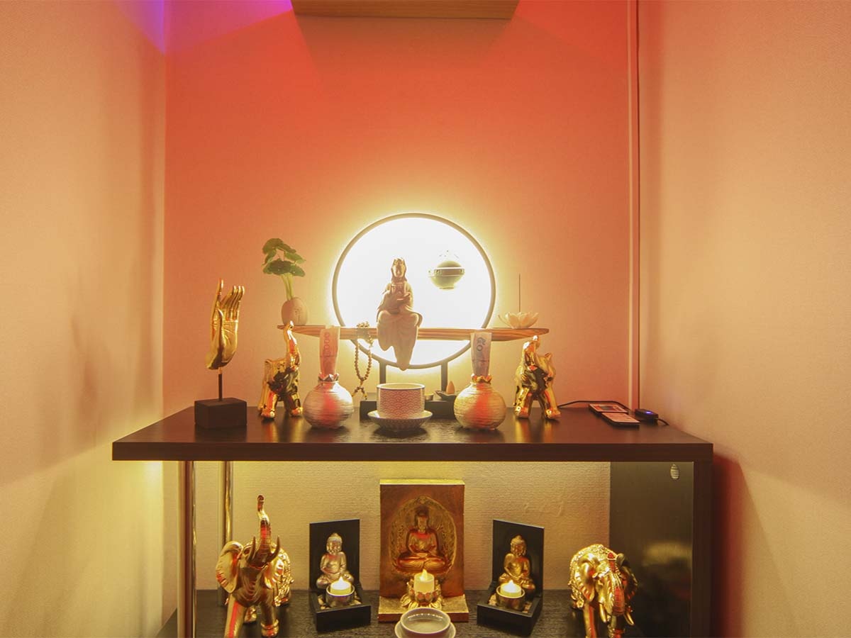 태국마사지 관리 전문 마사지 매장 힐링약손타이 내부 공간