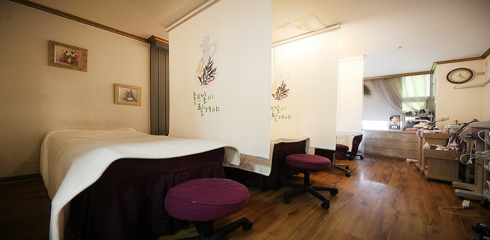 쌍문역,수유역 인근 마사지 잘하는 곳 로즈마리에스테틱 청결하게 관리된 내부 시설