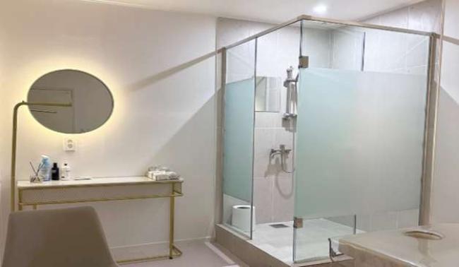 수성동3가 한국관리사 마사지샵 벤츠테라피의 쾌적한 관리실 내부 모습