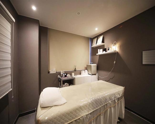 부전동 한국마사지 전문 뷰왁싱&테라피의 깔끔하고 정돈된 내부 전경