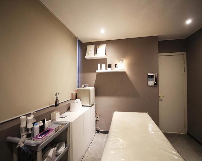 부전동 한국마사지 전문 뷰왁싱&테라피의 아늑하고 프라이빗한 분위기