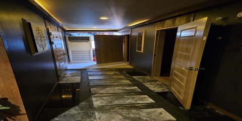 팔용동 중국관리사 마사지샵 미아로마의 쾌적한 관리실 내부 모습