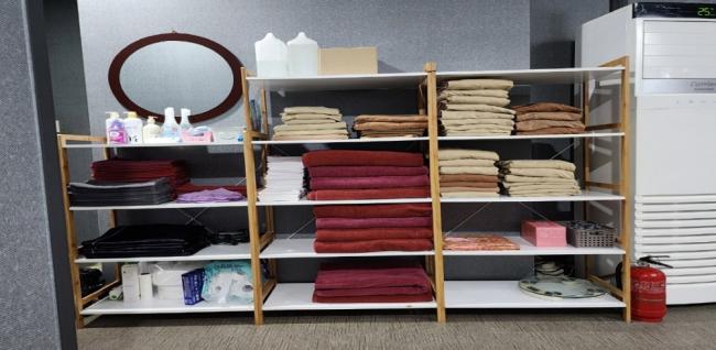 중앙동 인근 태국관리사 마사지 전문 신세계테라피의 아늑한 내부 시설 안내