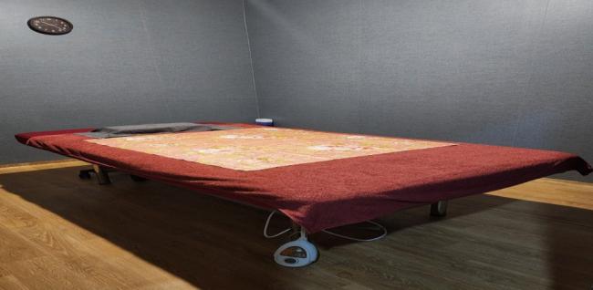 태국마사지 서비스가 제공되는 중앙동 신세계테라피 매장 내부 사진