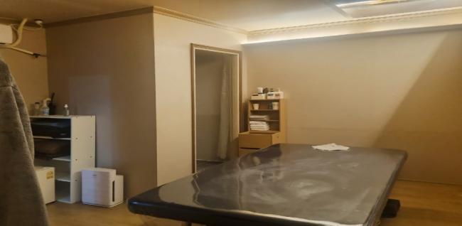 단계동 스웨디시 전문 하루아로마스웨디시의 깔끔하고 정돈된 내부 전경