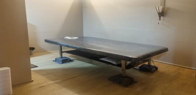 단계동 한국관리사 마사지샵 하루아로마스웨디시의 쾌적한 관리실 내부 모습