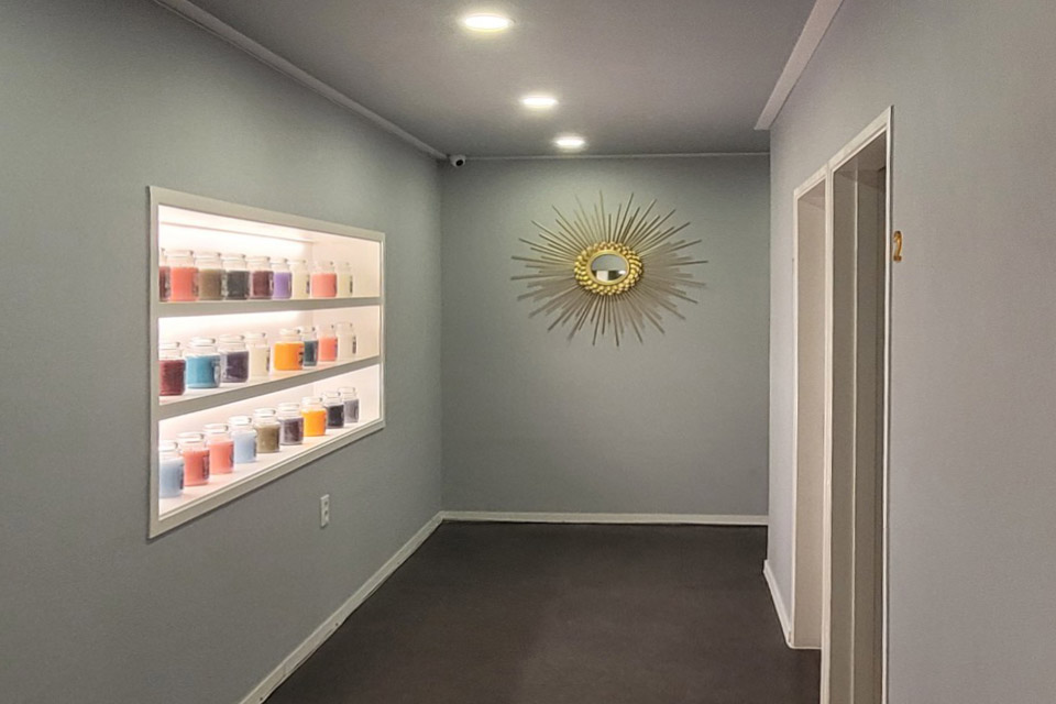 힐링마사지 - 생연동 동두천중앙역,보산역 인근 태국마사지 전문 마사지 매장 전경