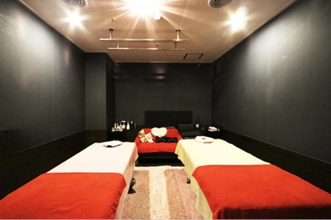 화명동 한국관리사 마사지샵 드림테라피의 쾌적한 관리실 내부 모습