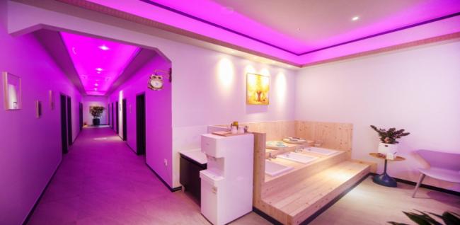 파라다이스시티역,운서역 인근 중국관리사 마사지 전문 허브마사지의 아늑한 내부 시설 안내
