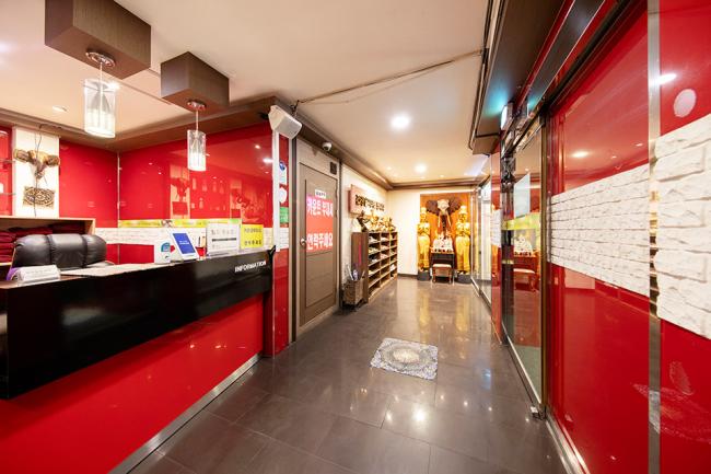 달성공원역,서문시장역,청라언덕역,반월당역,중앙로역,대구역에 위치한 타이, 아로마, 커플관리 서비스 가능 태국힐링센터 시설