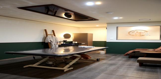 단계동 스웨디시 전문 가시나스웨디시의 깔끔하고 정돈된 내부 전경