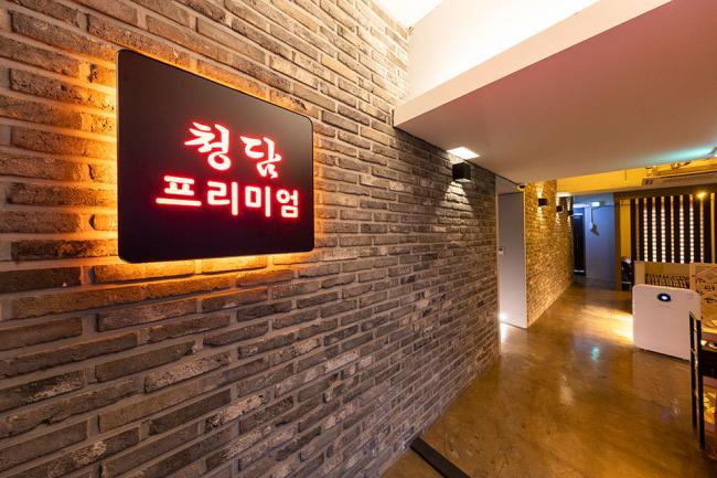 태국마사지 서비스가 제공되는 진안동 청담프리미엄 매장 내부 사진