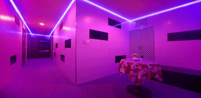 스웨디시 서비스가 제공되는 화정동 힐링테라피 매장 내부 사진